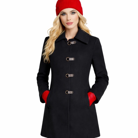 Saks Fifth Avenue Jackets & Blazers - Saks Fifth Avenue Cashmere Coat Loro Piana Fabric Black